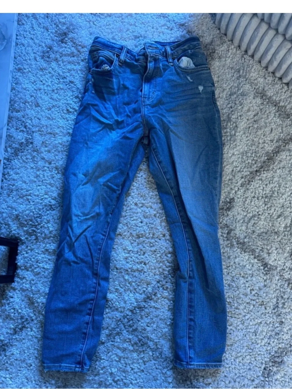 Abercrombie & Fitch Curve Love High-Rise Super Skinny Ankle Jeans Medium 27 R